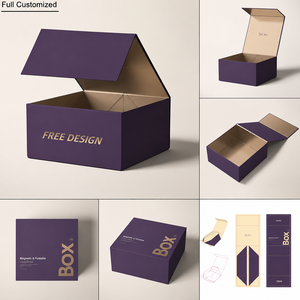 Spot UV Custom Logo Foldable <b>Gift</b> Magnet <b>Boxes</b> Glossy Lamination Paperboard Apparel Folding <b>Gift</b> Box <b>Magnetic</b> - Product Image 2