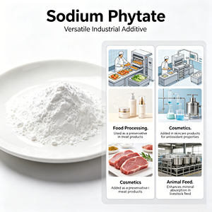 Phytate de sodium - 100% d'origine naturelle |   Chélateur métallique efficace |   Antioxydant et stabilisateur pour cosmétiques et aliments - Product Image 4