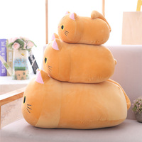 Vente en gros EN STOCK – Nouvelle Peluche Chat Animal de Dessin Animé, Coussin Doux et Mignon, Jouet en Peluche Kawaii
