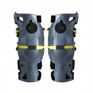 Genouillères de protection personnalisables pour moto tout-terrain T Brand MX X8 R avec stabilisateur d'axe exosquelette mobile et coudières - Product Image 1