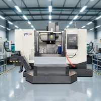 Fraiseuse verticale CNC 4 axes Vmc1580, robuste, broche BT40, broche simple, commande GSK