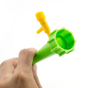 Sistema de riego por goteo automático, paquete de 12 unidades, azul y verde, flujo ajustable para plantas de jardín, uso en exteriores - Product Image 5