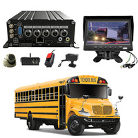 DVR mobile 4 canaux IA 4G WiFi GPS G-Sensor DMS avec alarme de fumée, d'appel et de survitesse, avertissement de collision frontale ADAS, garantie 1 an