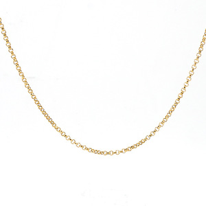 ZOGXIN Stainless Steel Round Pearl Chain 18K Gold Plated O-Chain Unisex Jewelry Necklace <b>Bracelet</b> 165cm 45cm Everyday Wear - Product Image 5