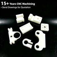 Fabricant de pièces usinées CNC en plastique POM ABS PC Acrylique, pièces usinées CNC sur mesure, tournage, fraisage, pièces d'ingénierie de précision OEM