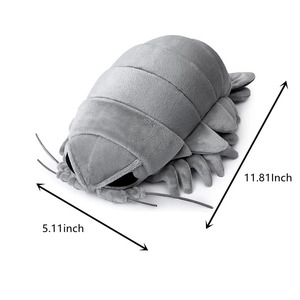Simulación gigante <span class=keywords><strong>Isopod</strong></span> suave Peluche de juguete largo lindo gigante regalos de cumpleaños suave niños niñas realista hogar <span class=keywords><strong>Isopod</strong></span> felpa - Product Image 3