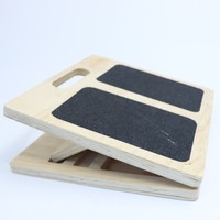 Planche inclinée en bois réglable, planche inclinée pour les mollets, civière inclinée pour les squats