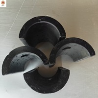 Manchon de verrouillage à vis de type divisé, demi-manchon en fonte pour anneau de serrage de lame de finisseur, pour arbre de vis de finisseur d'asphalte