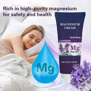 Crème au magnésium pour soulager les muscles, lotion corporelle apaisante pour la récupération des crampes, la relaxation et le soutien du sommeil, formule à absorption rapide - Product Image 2