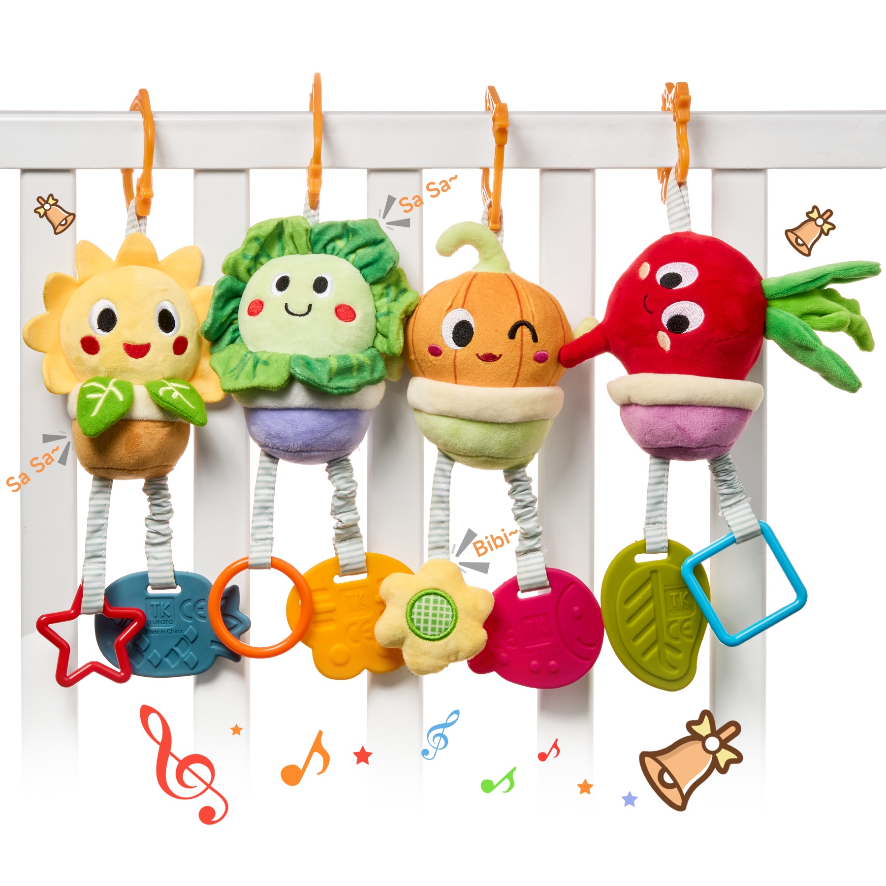 TM457-RP Potted plant hanging rattle
