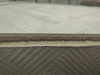 Panneau de plâtre résistant à l'humidité et au feu pour plafonds, murs et projets de construction intérieure