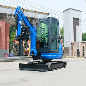 Prijs van Chinese graafmachines 360 °   Rotatie-graafmachine zonder staart, kleine rupsgraafmachine, Kubota-motor, minigraafmachine met bak - Product Image 4