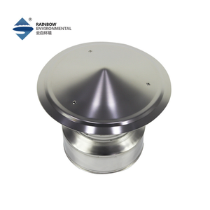 Chapeau <span class=keywords><strong>de</strong></span> cheminée rond, chapeau <span class=keywords><strong>de</strong></span> cheminée conique avec écran, cheminée en acier inoxydable renforcé réglable pour tuyau <span class=keywords><strong>de</strong></span> poêle <span class=keywords><strong>de</strong></span> 6 pouces - Product Image 2