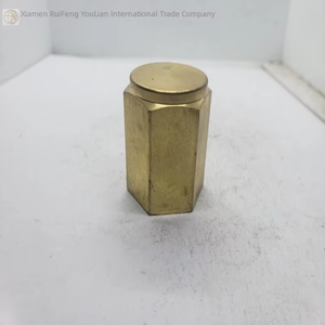 Tampa de Tubo Fêmea de Latão B-8-cp 1/<span class=keywords><strong>2</strong></span>\" Fnpt, Nnb Nova Original em Estoque Pronto para Automação Industrial Pac Programação Dedicada de PLC - Product Image 1