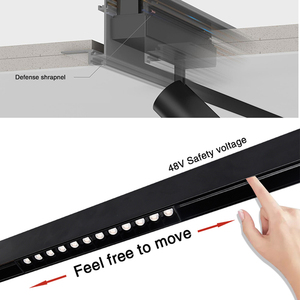 Trần từ tính nhúng hệ thống treo LED nam châm gắn ánh sáng theo dõi CE ROHS - Product Image 4