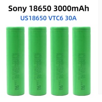 US18650 VTC6 mAh vt5 VTC5A VTC4 V 35A بطارية ليثيوم أيون أسطوانية عالية التفريغ قابلة لإعادة الشحن لـ Sony-oy