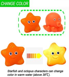 Juego <span class=keywords><strong>de</strong></span> Pesca para Niños, 7 Piezas, Juguetes <span class=keywords><strong>de</strong></span> Plástico para Baño, <span class=keywords><strong>Cambian</strong></span> <span class=keywords><strong>de</strong></span> <span class=keywords><strong>Color</strong></span>, con Red <span class=keywords><strong>de</strong></span> Pesca - Product Image 4