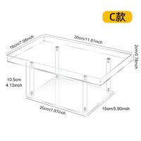 Support de buffet en acrylique, rehausseur de buffet, décoration de fête de mariage, plateau de banquet en acrylique, plateau de service pour traiteur, présentoir à gâteaux et desserts