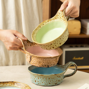 Ceramic Mug Kiln Fired With Handle Single <b>Cup</b> Nordic Style Universal Household Coffee <b>Tea</b> Mug - Product Image 1