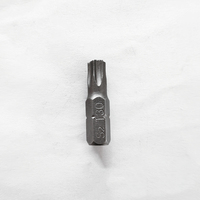 Vente en gros de mini embouts de tournevis magnétiques S2 à tige hexagonale de 25 mm, tête Torx T30 T25 T10