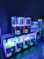 Nouvelle machine à griffes mini format, à monnayeur, empilable, pour jeux de griffes, peu encombrante, avec prix en peluches