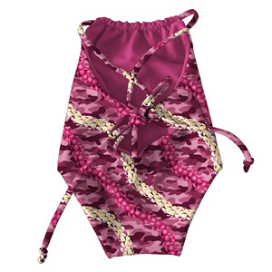Nuovi Arrivi Estivi: Costume da Bagno Reversibile per Bambine con Stampa Hawaiana, Bikini per Bambini - Product Image 4