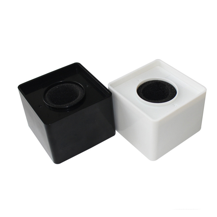 D1266 Cubos Para Microfono De Microfone <strong>Cube</strong> Shaped ABS Holder Interview Mic Badge TV <strong>logo</strong> Station <strong>Custom</strong> ABS <strong>Microphone</strong> Flag