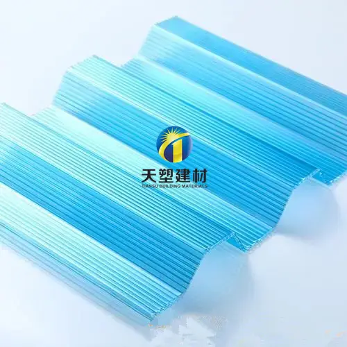 Sun lighting panels polybarbonate corrugated sheet pc roofing for greenhouse terrace/roofing sheet