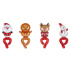 Dibujos animados muñeca figura Animal muñeca globo oso conejo Rana zorro dibujos animados globos mano usando globos de papel de aluminio juguetes <span class=keywords><strong>para</strong></span> niños - Product Image 2