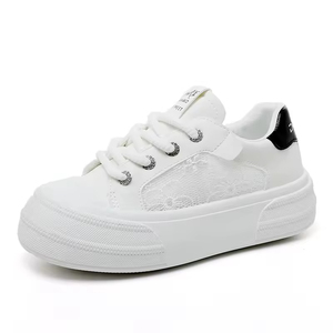 Zapatos de Mujer de Moda con Cordones Antideslizantes para Primavera/Verano, Transpirables, con Diseño Floral y Suela Gruesa - Product Image 5