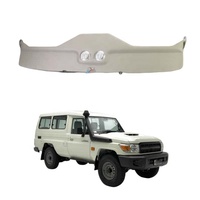 Accessoires 4x4 Console de toit en cuir avec rangement complet et éclairage pour Land Cruiser 76 79 LC76 LC79 Cabine simple Cabine double Accessoires