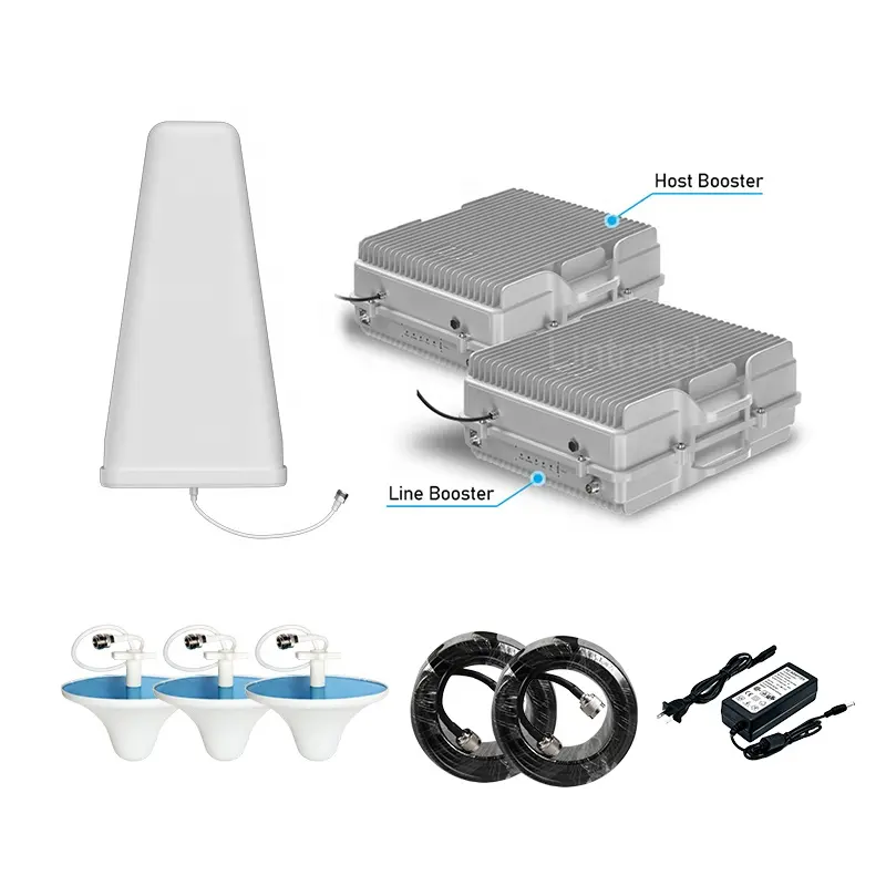 Lintratek optical fiber repeater 2G 3G 4G 5W mobile signal cell phone optical fiber signal repeater