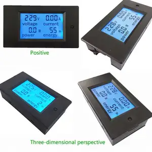 Digitale Wechsels pannungs messer 100A/80 ~ 260V Leistung Energie analog Voltmeter Ampere meter Watt Strom LCD Panel Monitor