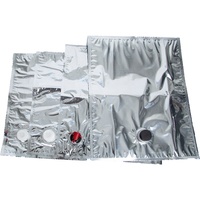 Sac en aluminium aseptique personnalisé en boîte de 3l/5l/20l avec valve, adapté au vin, à la bière et aux boissons.