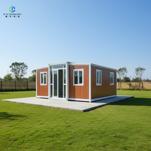 Casa Contenedor Impermeable de Estructura Sólida de Súper Calidad, Diseño Moderno Expandible, Garantía de 5 Años, Construcción de Viviendas Móviles - Product Image 1