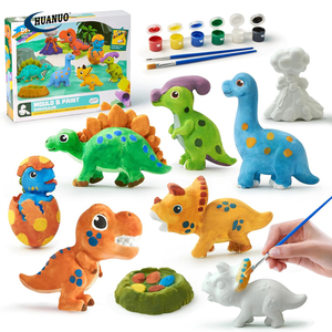 Ensemble d'artisanat pour enfants Kit de <span class=keywords><strong>peinture</strong></span> en <span class=keywords><strong>céramique</strong></span> Peignez vos propres Figurines en <span class=keywords><strong>céramique</strong></span> Kit de <span class=keywords><strong>peinture</strong></span> DIY Paster Painting - Product Image 1