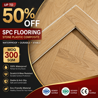 Plancher en vinyle imitation bois de luxe, système de clic, imperméable, 6 mm, 8 mm, plancher SPC pour intérieur