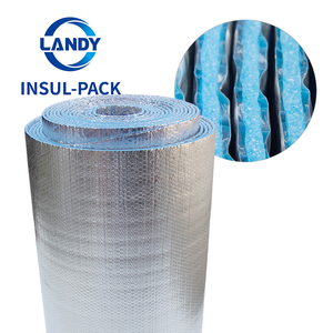 <span class=keywords><strong>Aislamiento</strong></span> de burbujas de PE de espuma EPE con respaldo de papel de aluminio, <span class=keywords><strong>aislamiento</strong></span> de espuma Flexible de celda cerrada de lámina reflectante <span class=keywords><strong>multicapa</strong></span> laminada - Product Image 1