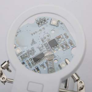 Th-7026 lenti d'ingrandimento elettroniche di terza mano <span class=keywords><strong>Lupa</strong></span> Led con Clip ausiliaria, lente d'ingrandimento con luce a Led - Product Image 6