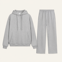 Ensemble de sweat-shirts à capuche pour hommes, sweat-shirt à col montant pour hommes, sweat-shirt uni pour hommes, fournisseur de sweats à capuche pour l'automne