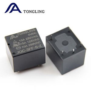 铜陵T73 JQC-3FF微型继电器DC 5V/6V/9V/12V/24V 10A电源继电器2安培5针PCB - Product Image 5