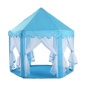 Blue Large Play House Tienda Castillo para niños - Product Image 1