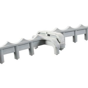 Support de <span class=keywords><strong>dalle</strong></span> en <span class=keywords><strong>plastique</strong></span> <span class=keywords><strong>pour</strong></span> garde-corps continu - Product Image 2