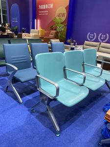 เก้าอี้พักคอยโรงพยาบาลแบบโมเดิร์น ทำจากอะลูมิเนียมและโฟม PU สำหรับโรงพยาบาลและพื้นที่สาธารณะในโรงเรียน ทำความสะอาดง่าย ทนทาน เป็นมิตรกับสิ่งแวดล้อม - Product Image 5