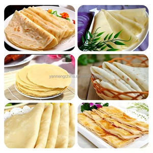 เครื่องทำขนมปังลาวาชคุณภาพสูง กึ่งอัตโนมัติ เครื่องกดแป้งตอร์ติญ่าอเนกประสงค์ เครื่องทำแพนเค้กเป็ดย่าง - Product Image 2
