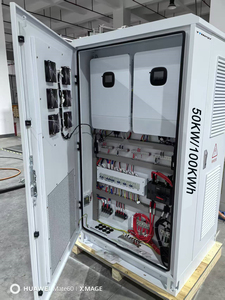 Système industriel et commercial de stockage d'énergie haute tension BESS 100kWh 215kWh Armoire extérieure 261kWh Batterie 372kWh - Product Image 5