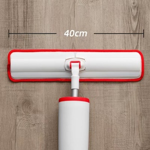Jesun Nouvel Arrivage Vadrouille plate en microfibre autonettoyante Mains libres 360 Spin Twist Nettoyant pour le nettoyage de la maison - Product Image 2