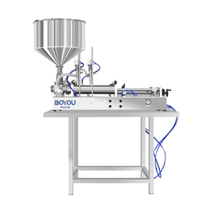 Đôi đầu hai điền vòi phun khí nén piston phụ máy để làm đầy mỹ phẩm Kem nước sốt cà chua dán mật ong - Product Image 1