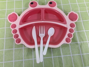 PLA dao kéo thiết lập compostable phân hủy sinh học đồ dùng bộ đồ ăn dùng một lần 3-Piece đặt 6inch cpla muỗng dao dĩa - Product Image 4
