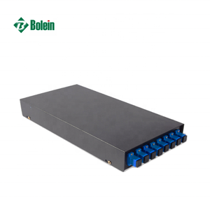 Armoire de panneau de brassage à fibre optique Bolein 1U 8 ports SC UPC Type fixe FTTH boîtier de raccordement ODF entièrement chargé - Product Image 4